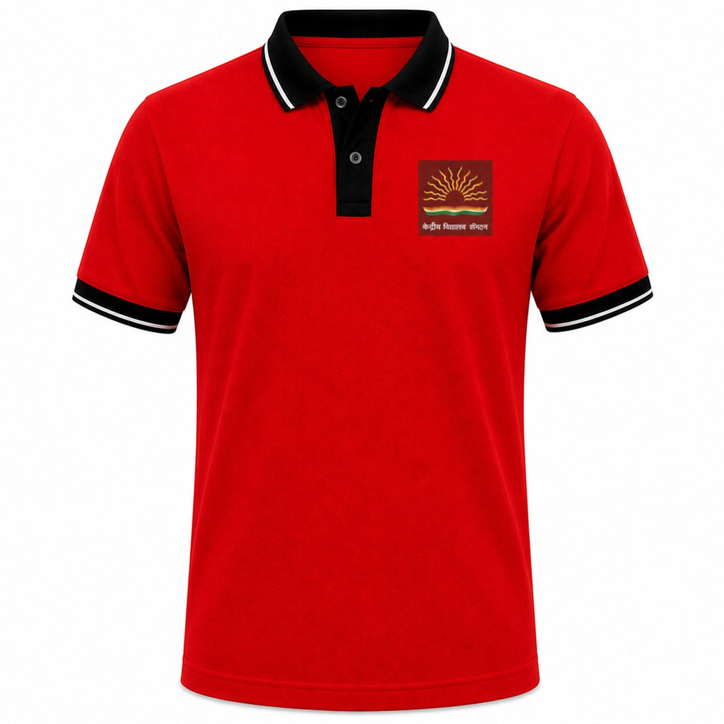 Kendriya Vidyalaya Sports T-Shirt RED