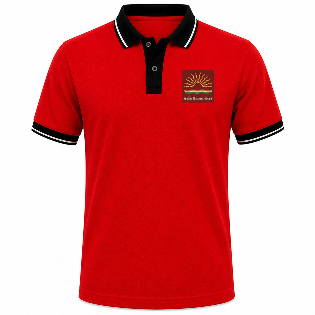 Kendriya Vidyalaya Sports T-Shirt RED