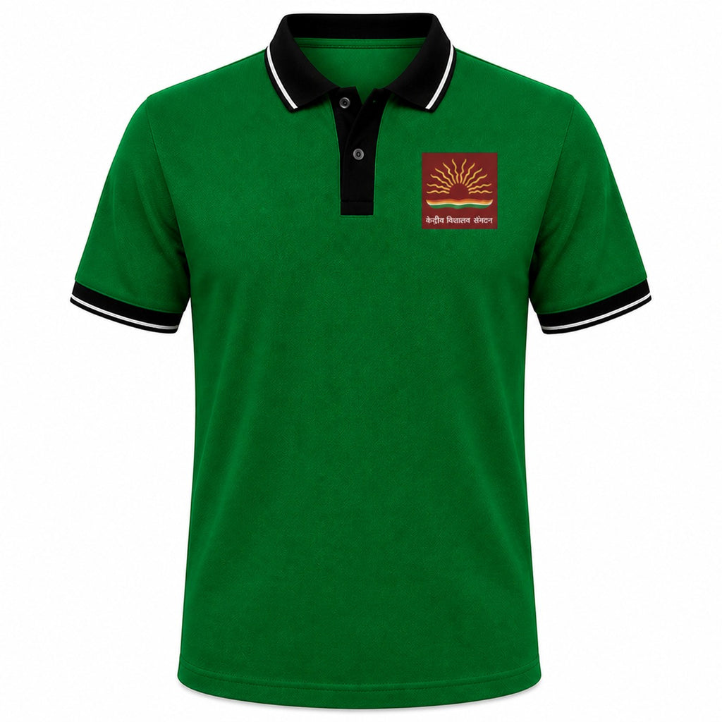 Kendriya Vidyalaya Sports T-Shirt Green