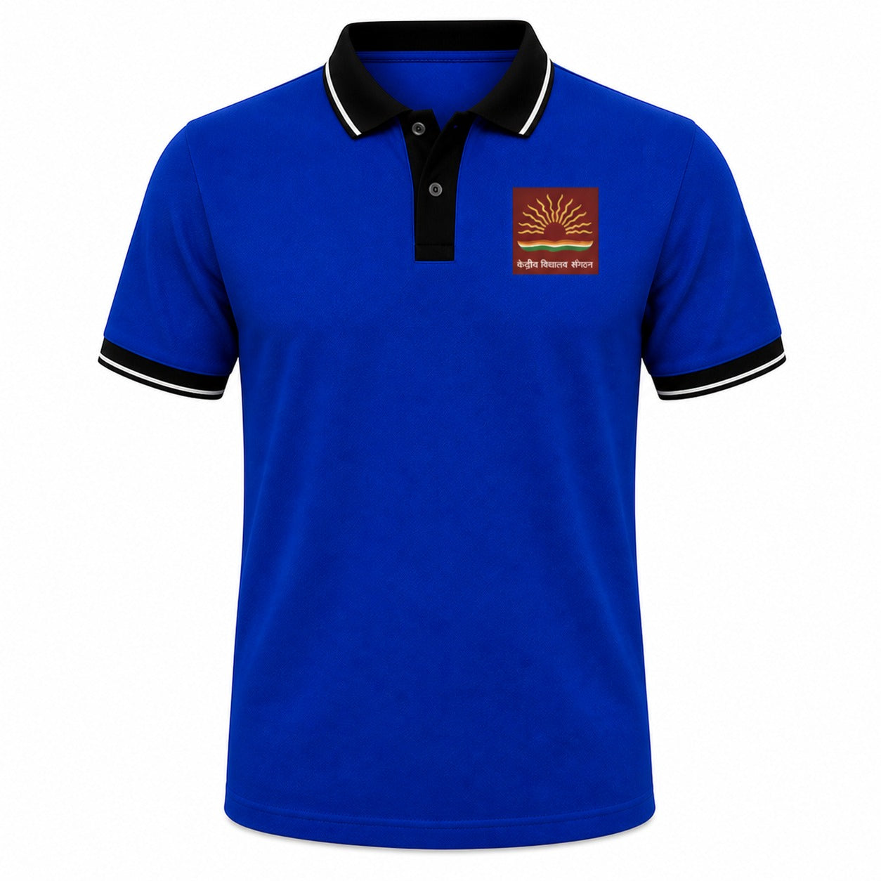 Kendriya Vidyalaya Sports T-Shirt Blue