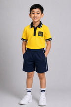 Kendriya Vidyalaya Sports T-Shirt Yellow
