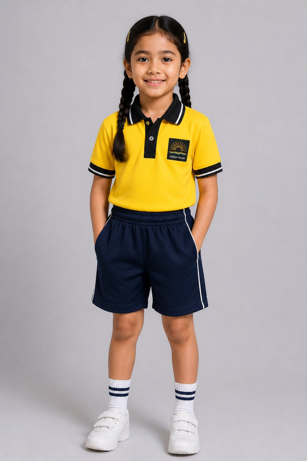 Kendriya Vidyalaya Sports T-Shirt Green